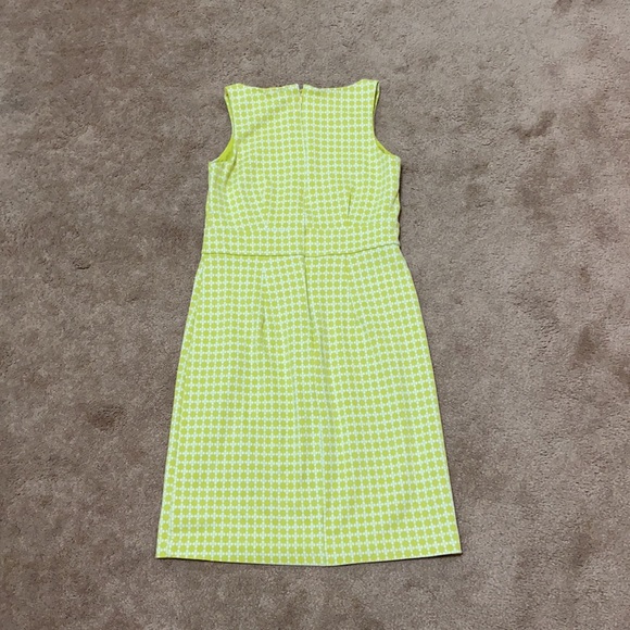 Ann Taylor Lime Green Shift Dress - Picture 11 of 14